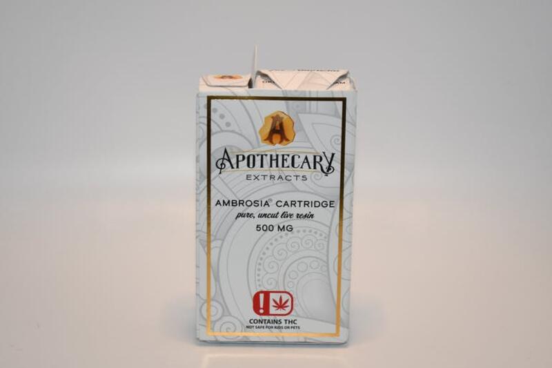 Apothecary Extracts AMBROSIA Cartridge (Assorted) 500mg
