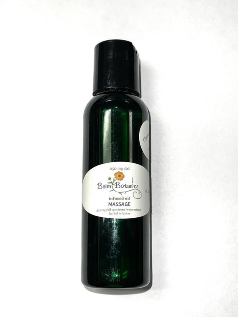 Balm Botanics - Massage Oil Chamomile and Spruce 250MG