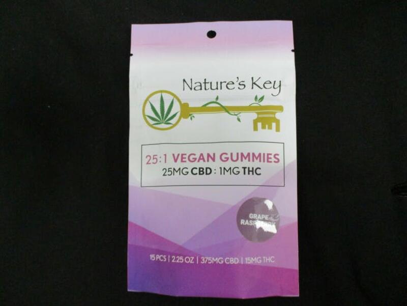 Nature's Key Vegan Gummies 25:1