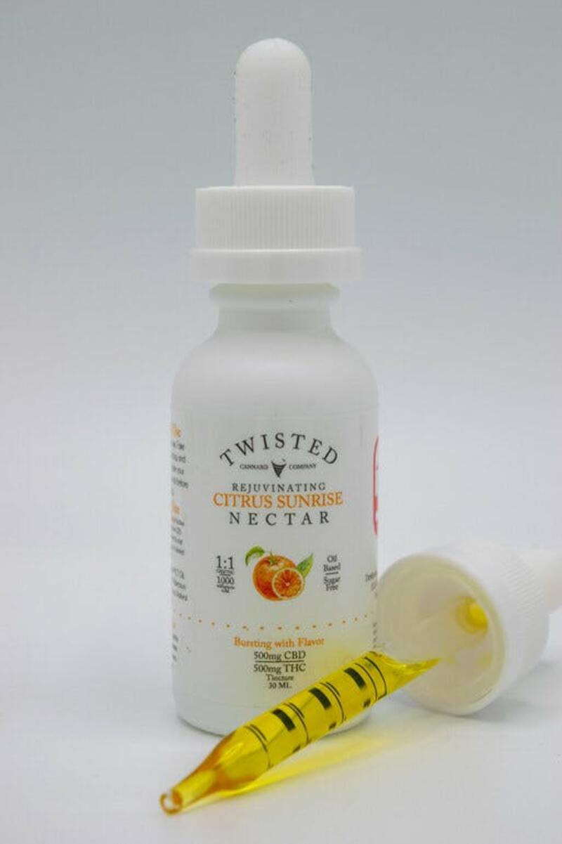 Citrus 1:1 (THC/CBD) Tincture 500mg