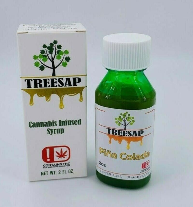TreeSap Cannabis Syrup 400mg ( Pina Colada )