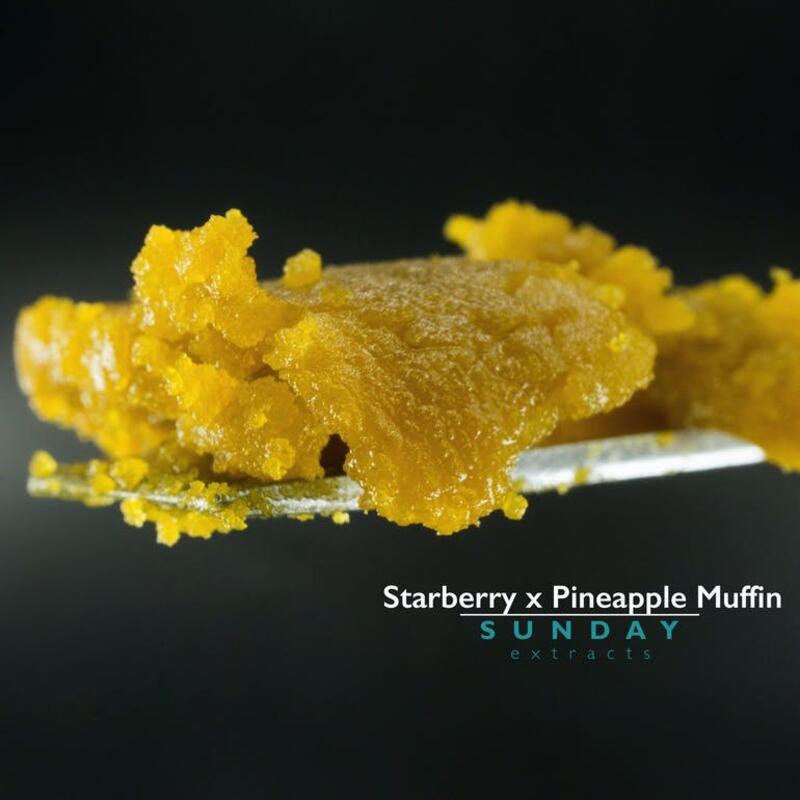 1g Concentrate Cured Resin - Starberry x Muffin