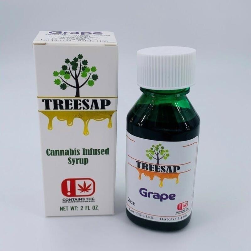 TreeSap Cannabis Syrup 400mg ( Grape )