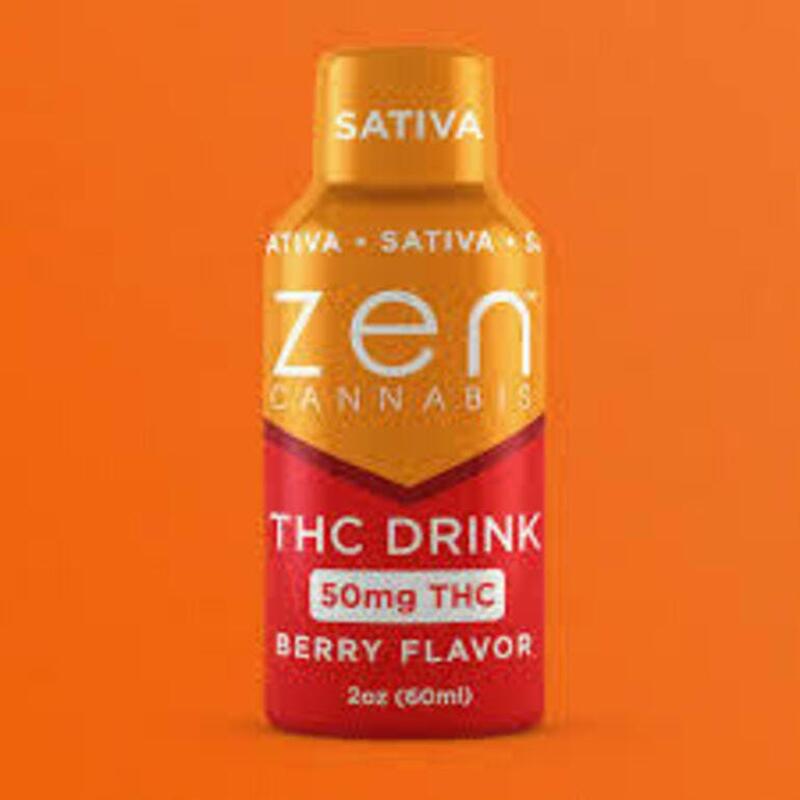 Drink | Zen Cannabis | 50mg | Sativa | Berry