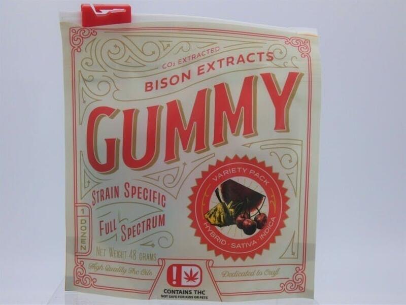 BISON EXTRACTS- 10MG VARIETY GUMMIES