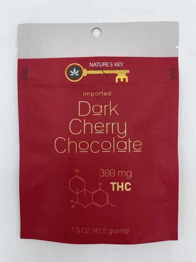 300mg THC Dark Cherry Chocolate