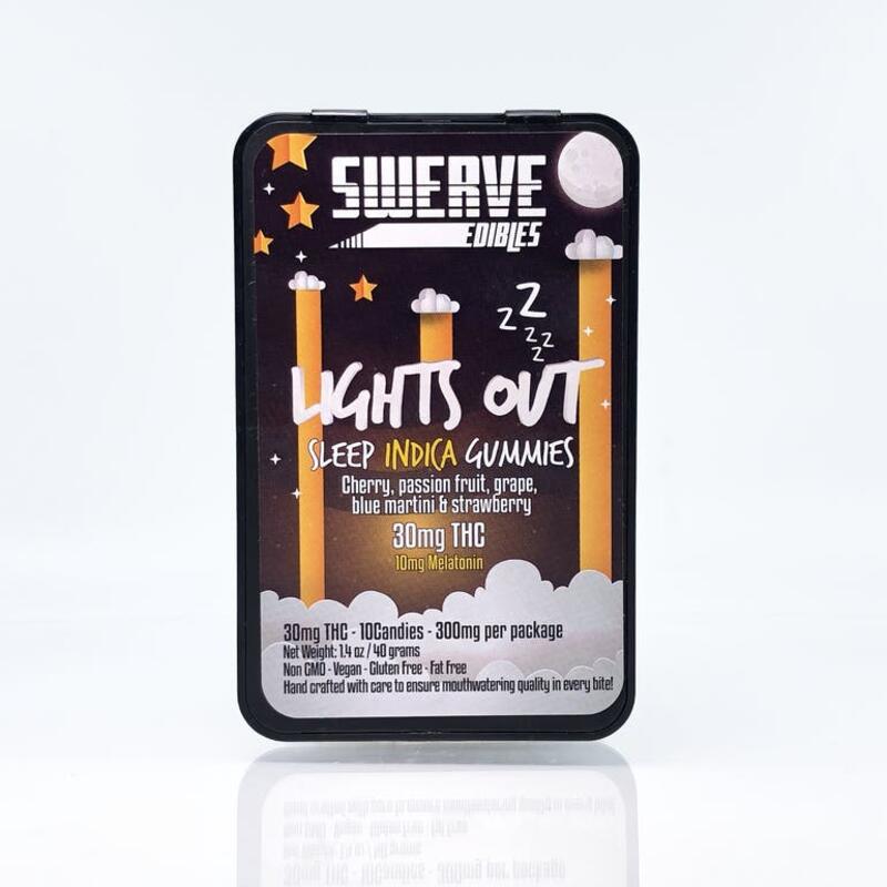 Swerve Edibles | 300mg Lights Out