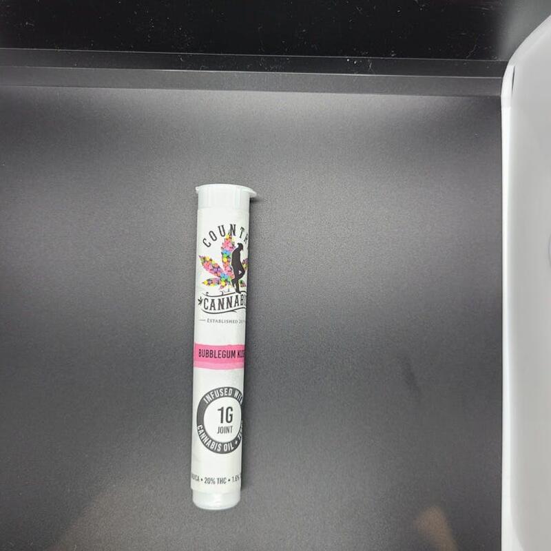 Country Cannabis Bubblegum Infused Preroll
