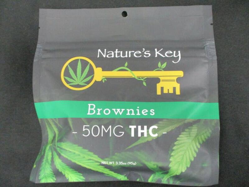 Nature's Key Brownie 50mg