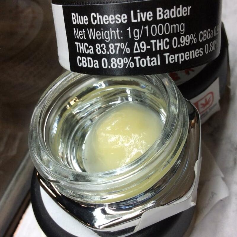 HASHCO LABS -Blue Cheese Live Badder