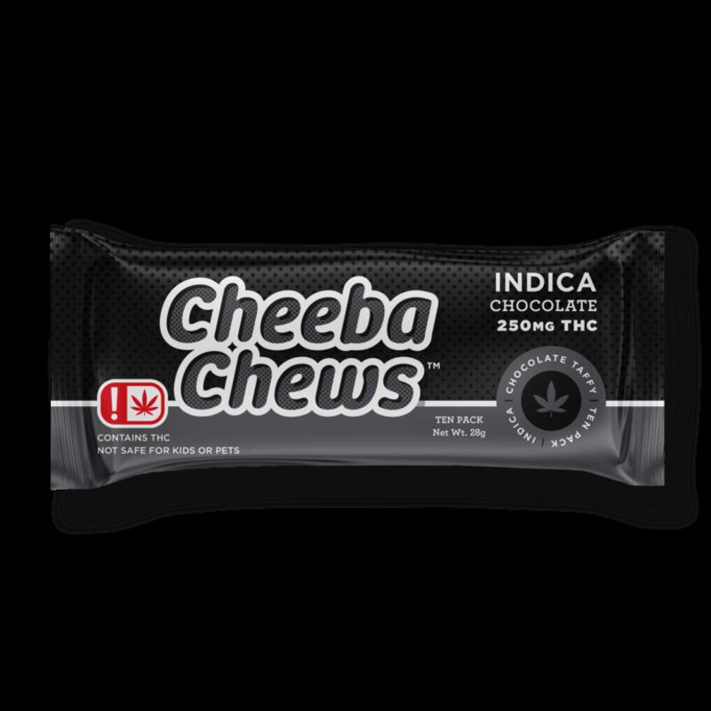Indica Chocolate Taffy Chews | 250mg - OK