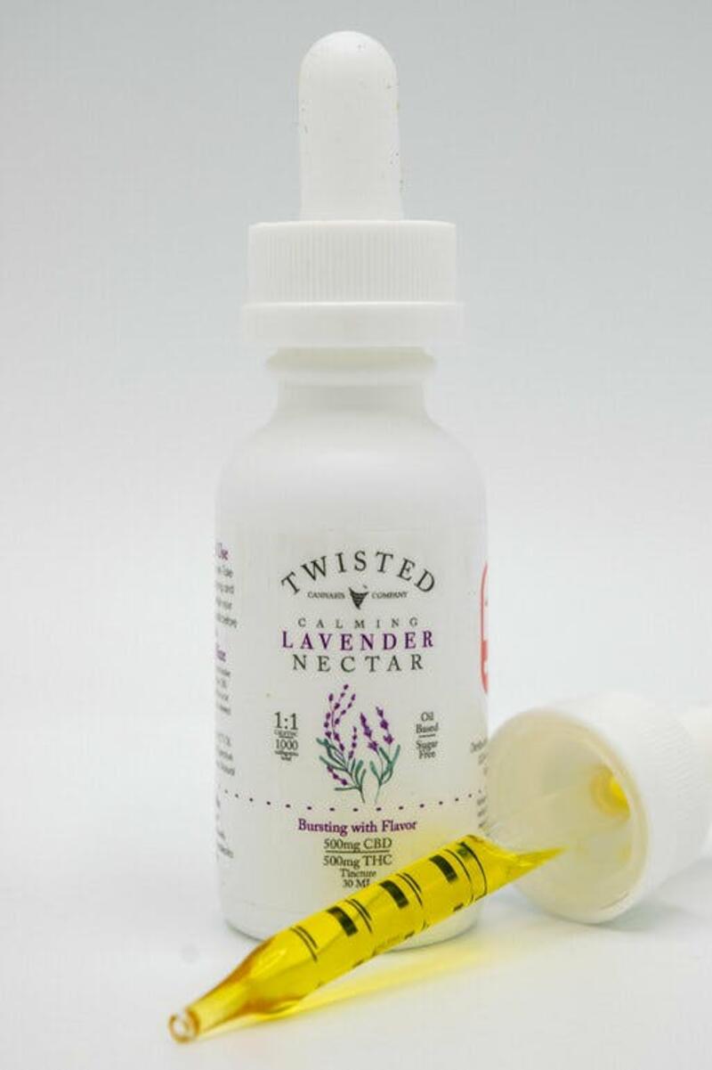 Lavender 1:1 (THC/CBD) Tincture 500mg