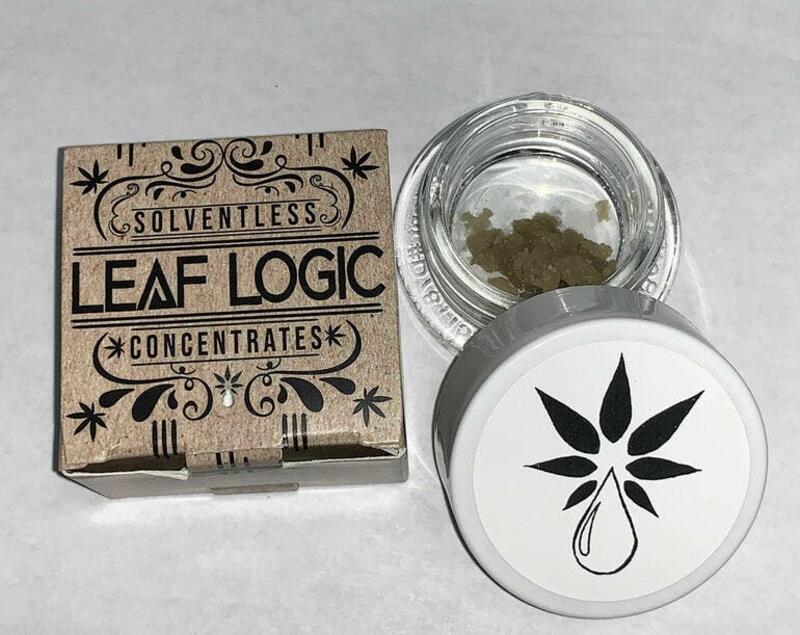 Leaf Logic Solventless Concentrate-Monkey Tape