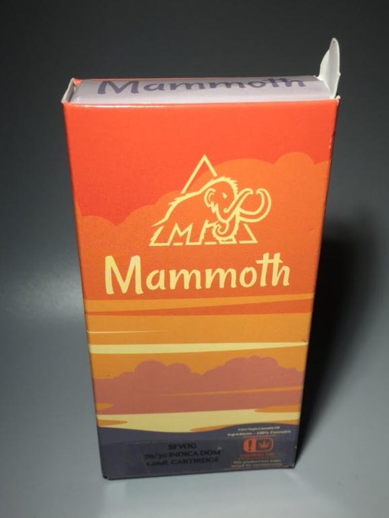 Mammoth- full spectrum cartridges
