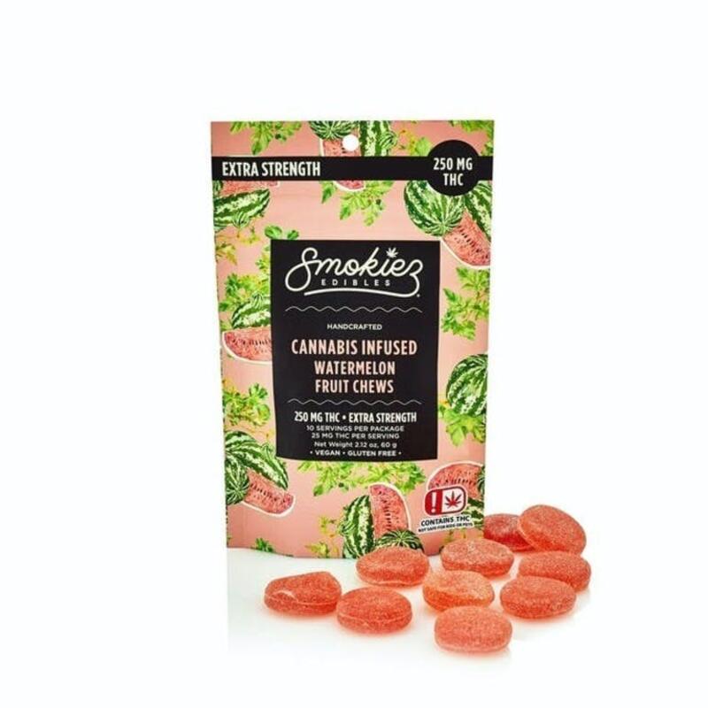 Gummy | Smokiez | 250mg | Sweet | Watermelon