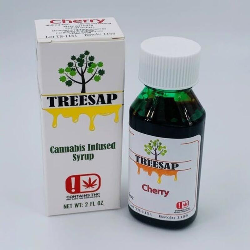 TreeSap Cannabis Syrup 400mg ( Cherry )