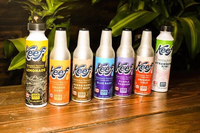 Keef Brand 100mg Soda (Assorted flavors)