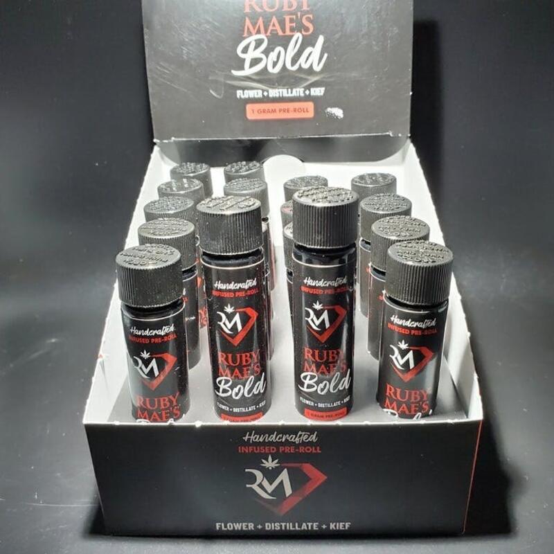 Ruby Maes Bold infused pre rolls