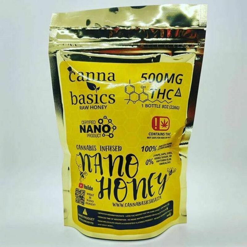 Canna Basics | Infused Nano Honey | 500mg