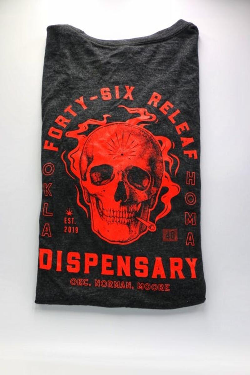 46 Releaf Long Sleeve Skull T-shirt