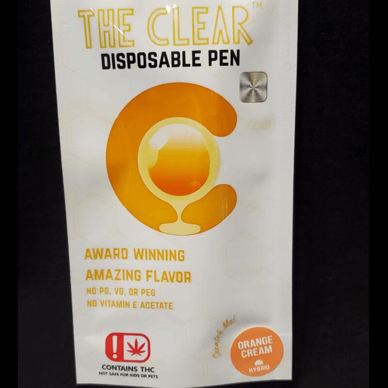 | MEDICAL | The Clear | Cartridge | Disposable - Orange Cream | .35g