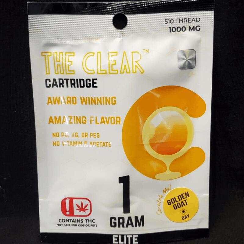 | MEDICAL | The Clear | Cartridge | Golden Goat | 1g