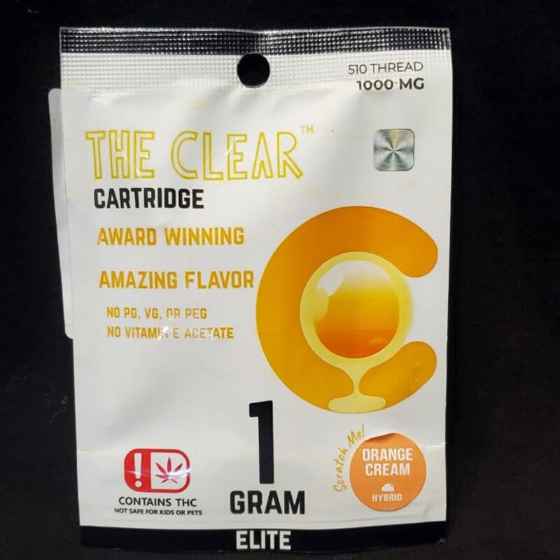 | MEDICAL | The Clear | Cartridge | Orange Cream | 1g