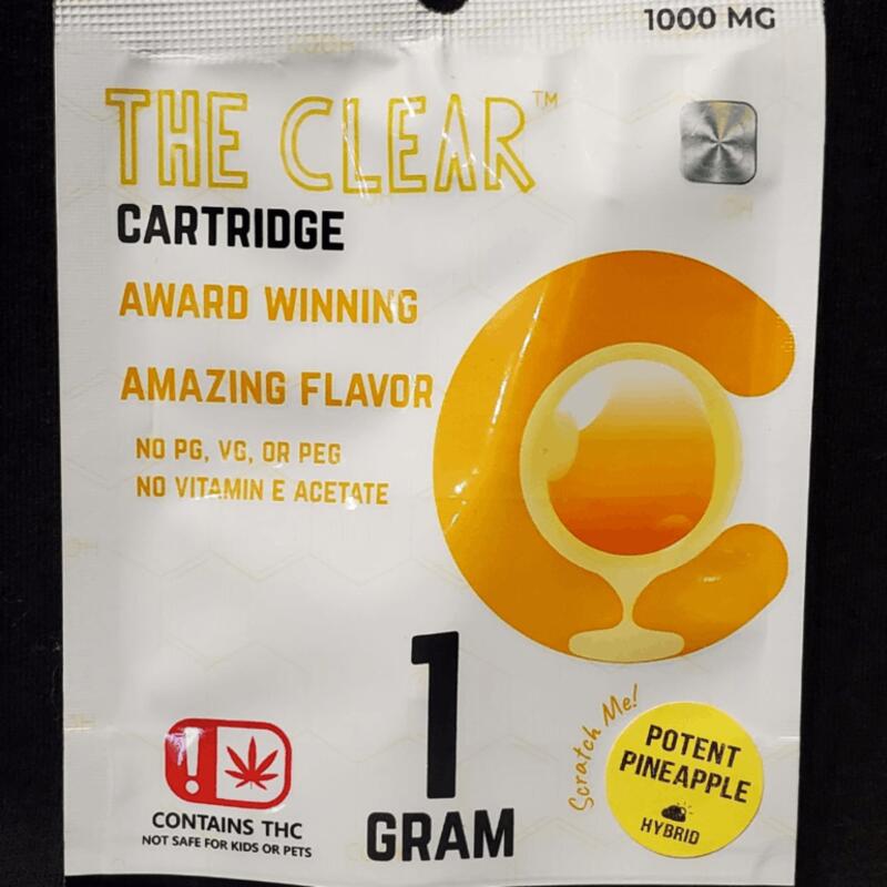 | MEDICAL | The Clear | Cartridge | Potent Pineapple | 1g