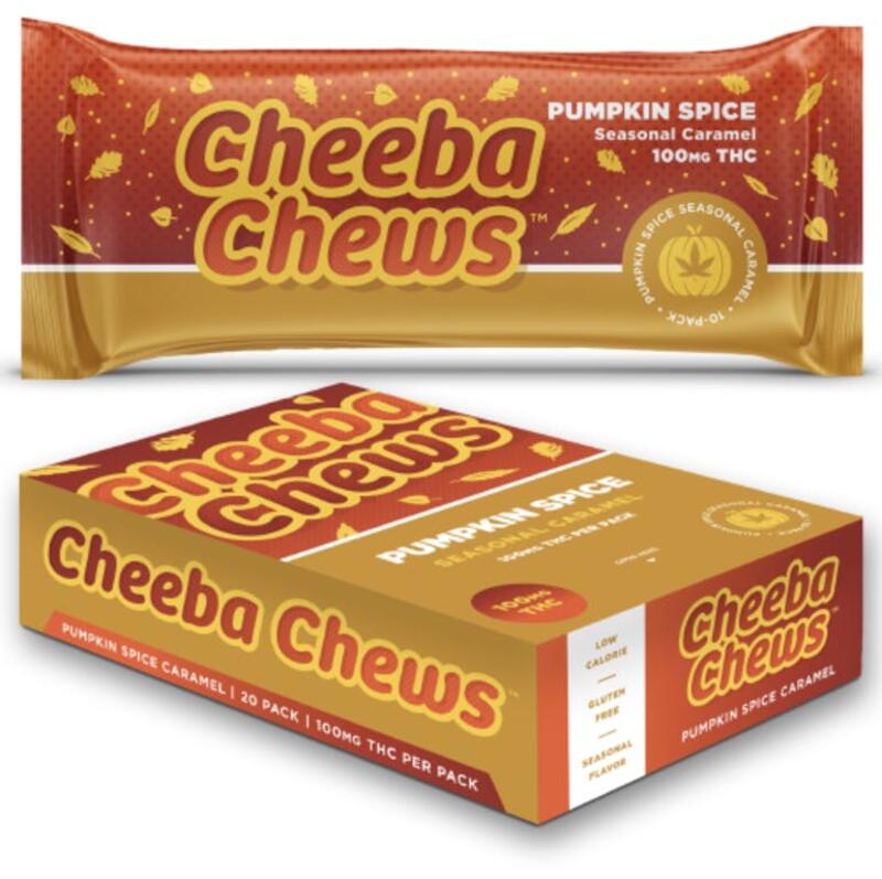 Cheeba Chews 100mg Pumpkin Spice