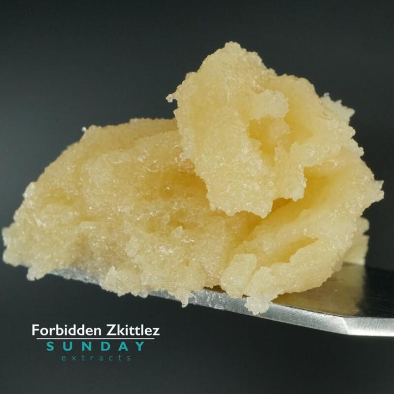 1g Concentrate Cured Resin - Forbidden Zkittlez