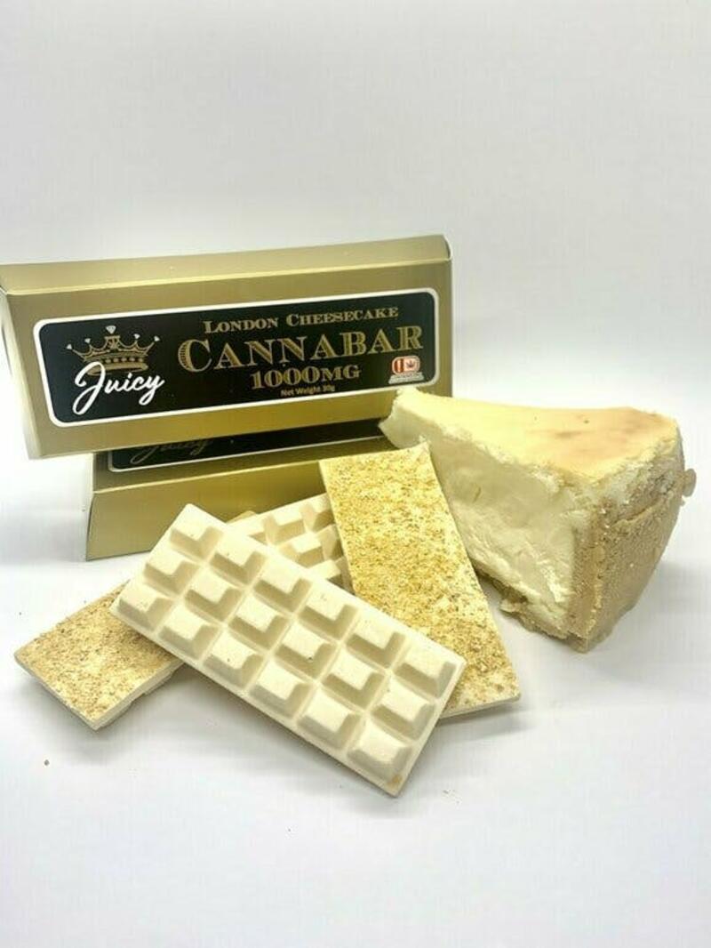 $23 | 100mg Cannabar | London Cheesecake | Juicy