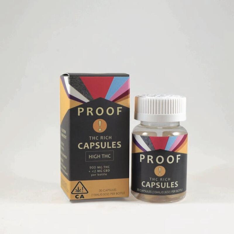 Proof | THC-Rich Capsules
