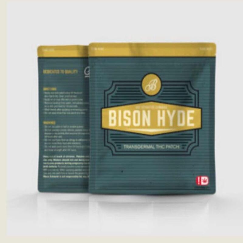 $20.00 Bison Hyde Transdermal THC Patch