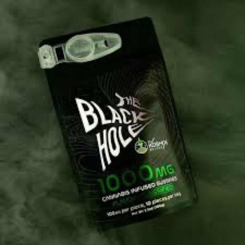 $100 | 1000mg Gummy Pack | Green | Black Hole