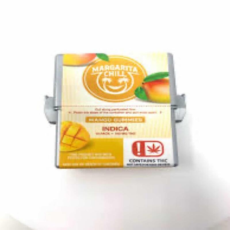 $15 | 100mg Gummy Pack | Mango | Margarita Chill | Ryco