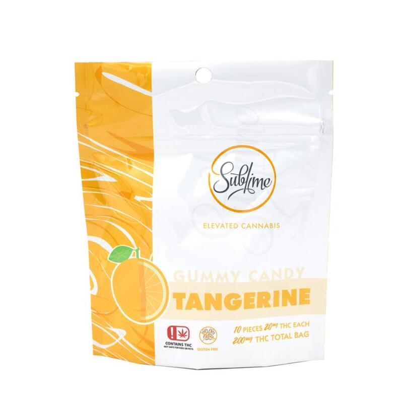 Sublime Gummy Tangerine (200mg THC)
