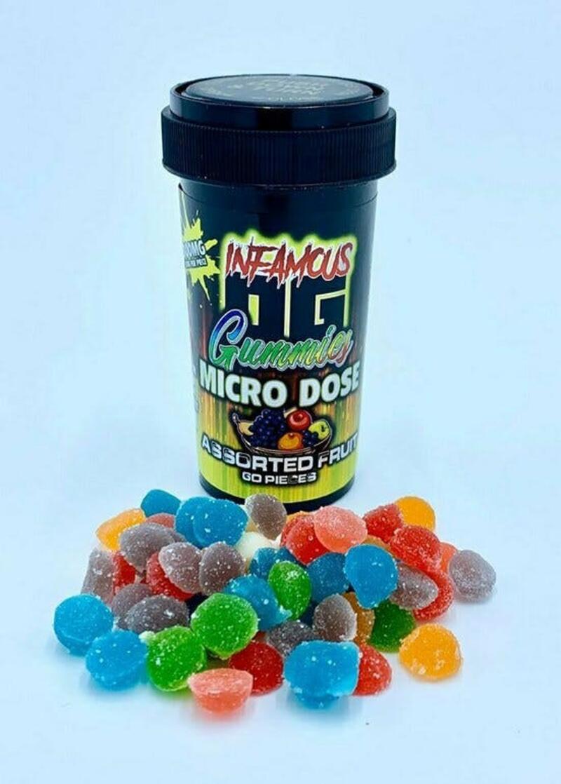 Infamous OG | Micro Dose Gummies | 300mg