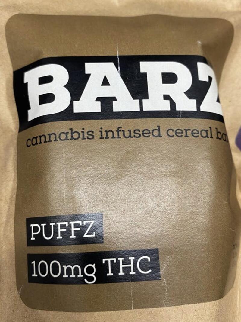 BARZ - Puffz Cereal Bar 100mg