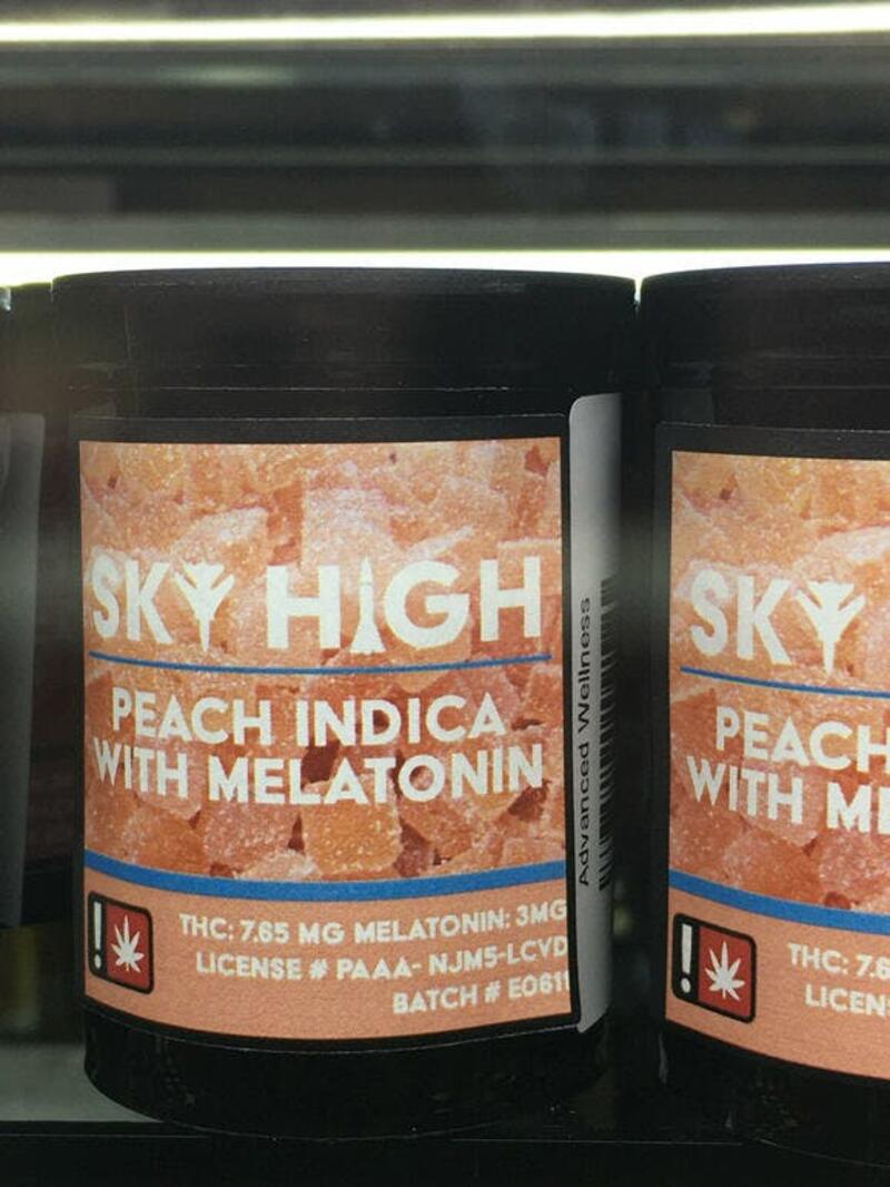 Sky High Labs Indica Peach Gummies