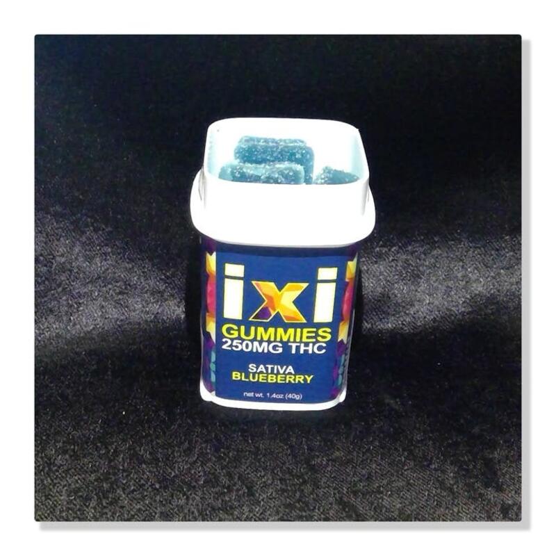 IXI 250mg Pack Blueberry Gummies (Sativa)