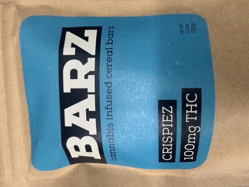 BARZ - Crispiez Cereal Bar 100mg