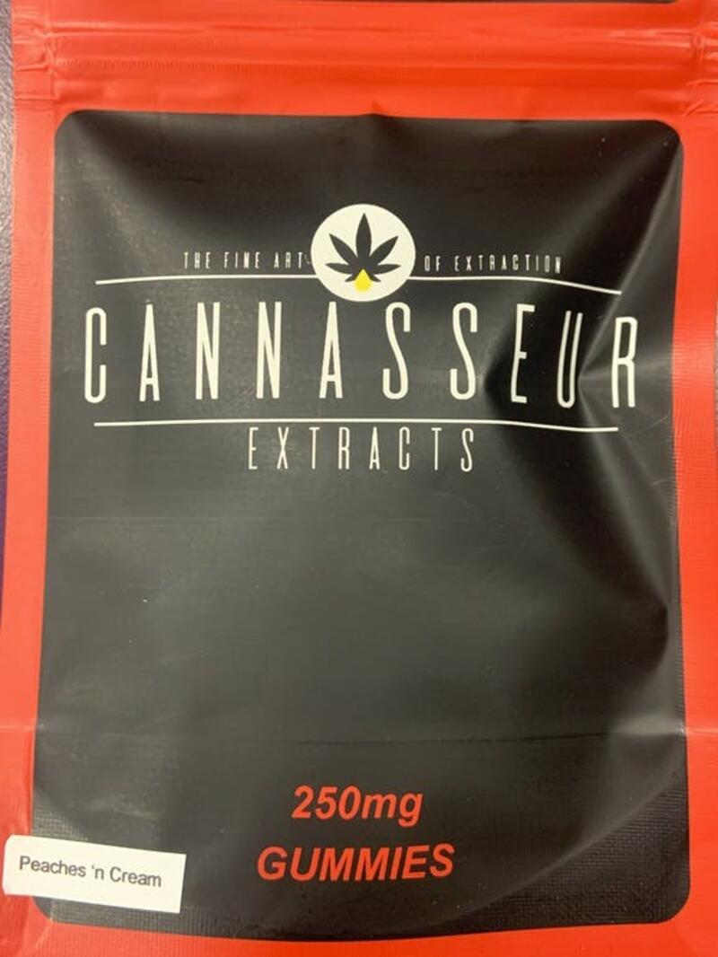Cannasseur Extracts - RSO Gummies Peaches n' Cream, 250mg