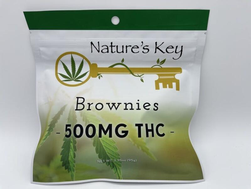 500mg THC Brownie