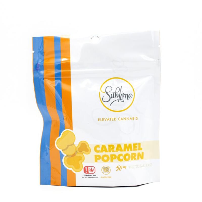 Sublime Caramel Popcorn (50mg THC)