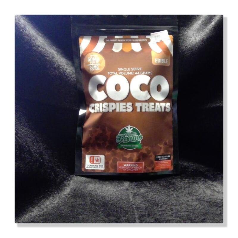 Flippin Farms 50mg Coco Krispy Treat