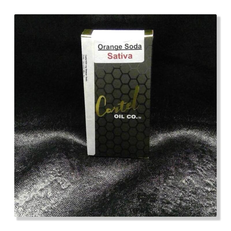 Cartel Oil Co 650mg Orange Soda
