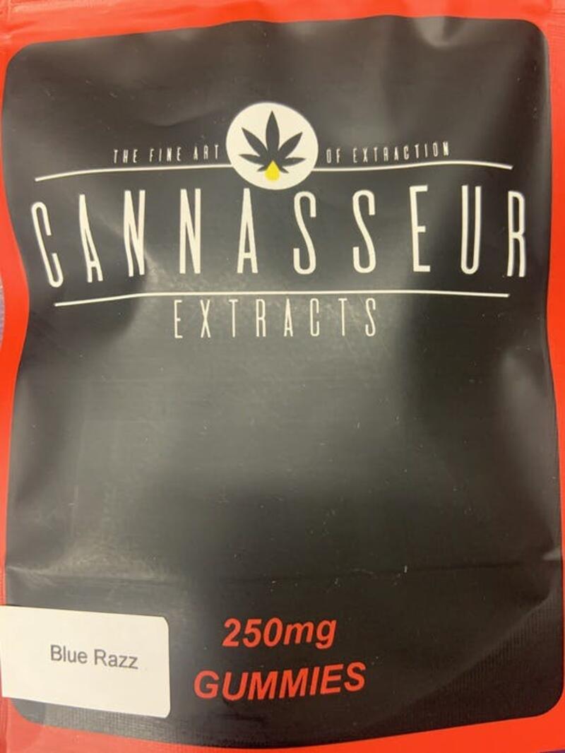 Cannasseur Extracts - RSO Gummies Blue Raz, 250mg