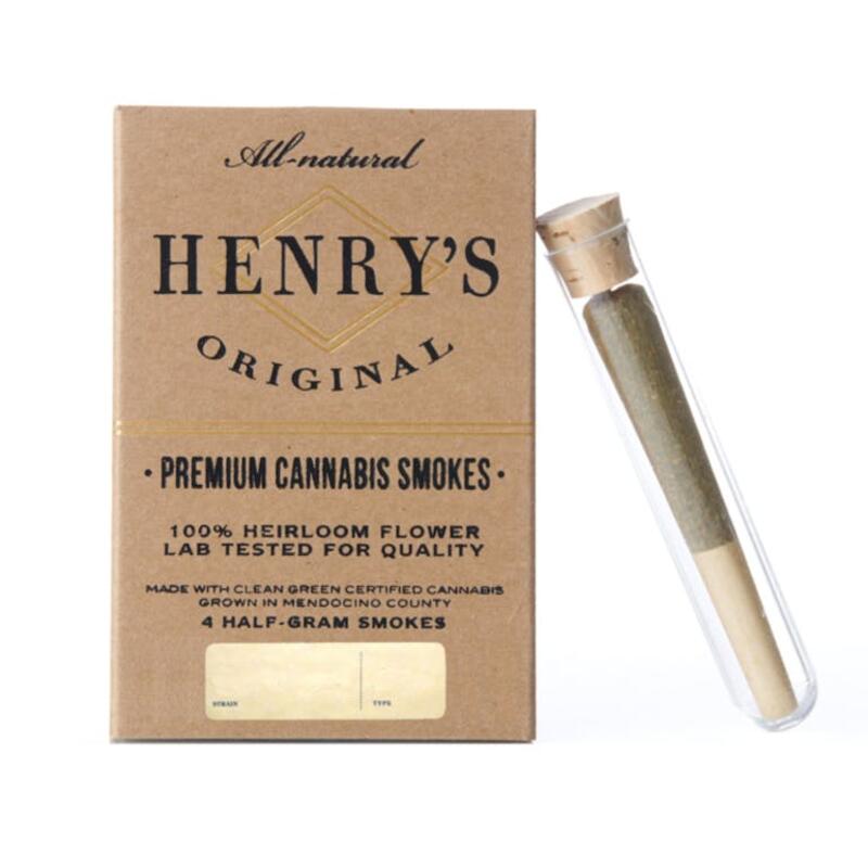 Henry's Original -Orange Creamsicle 2g 4pk Pre-Rolls