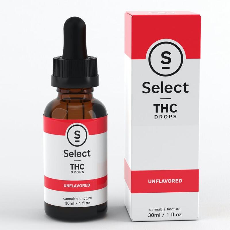 Select Drops THC - Unflavored