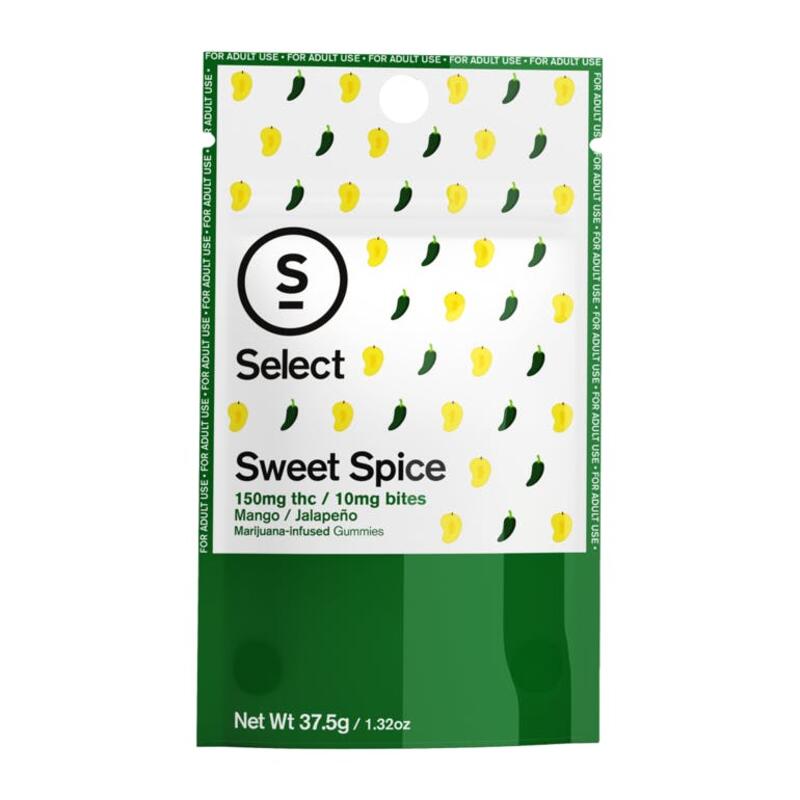 Select Gummies 100mg Sweet Spice